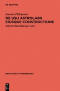 Cover: De usu astrolabii eiusque constructione / &Uuml;ber die Anwendung des Astrolabs und seine Anfertigung - De Gruyter