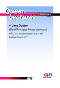 Cover: Wie &ouml;ffentliche Moral gemacht wird - M&auml;nnerschwarm, Salzgeber Buchverlage GmbH