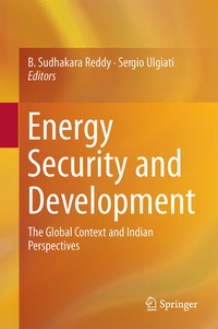 Enlarge image Cover: Energy Security and Development - Springer