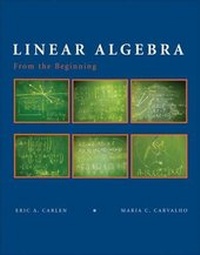 Abbildung von: Linear Algebra for a Calculus Curriculum Preliminary Edition - W.H.Freeman & Co Ltd