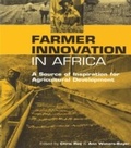 Cover: Farmer Innovation in Africa - Routledge
