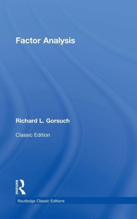 Enlarge image Cover: Factor Analysis - Routledge