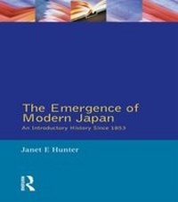 Enlarge image Cover: The Emergence of Modern Japan - Routledge