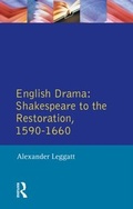Cover: English Drama - Routledge