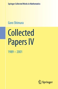 Enlarge image Cover: Collected Papers IV - Springer