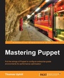 Cover: Mastering Puppet - Packt Publishing