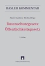 Cover: Datenschutzgesetz (DSG)/Öffentlichkeitsgesetz (BGÖ) - Helbing & Lichtenhahn