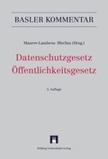 Cover: Datenschutzgesetz (DSG)/&Ouml;ffentlichkeitsgesetz (BG&Ouml;) - Helbing & Lichtenhahn