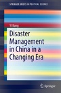 Cover: Disaster Management in China in a Changing Era - Springer