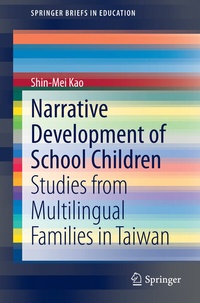 Enlarge image Cover: Narrative Development of School Children - Springer