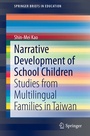 Cover: Narrative Development of School Children - Springer