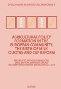 Cover: Agricultural Policy Formation in the European Community - Elsevier