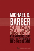 Cover: The Intentional Spectrum and Intersubjectivity - Ohio University Press