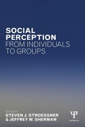 Cover: Social Perception from Individuals to Groups - Psychology Press Ltd