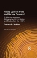 Cover: Public Opinion Polls and Survey Research - Routledge