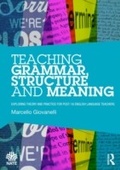 Cover: Teaching Grammar, Structure and Meaning - Routledge