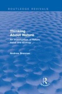 Enlarge image Cover: Thinking about Nature (Routledge Revivals) - Routledge