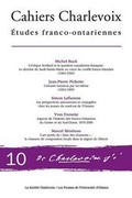 Cover: Cahiers Charlevoix 10 - University of Ottawa Press