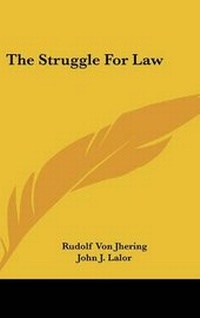 Enlarge image Cover: The Struggle For Law - Kessinger Publishing
