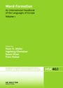 Cover: Word-Formation - De Gruyter Mouton