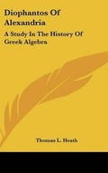 Cover: Diophantos Of Alexandria - Kessinger Publishing