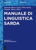 Cover: Manuale di linguistica sarda - De Gruyter