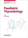 Cover: Paediatric Thyroidology - S. Karger