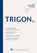 Cover: TRIGON 11 - Berliner Wissenschafts-Verlag