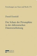 Cover: Der Schutz der Privatsph&auml;re in der elektronischen Datenverarbeitung - Verlag &Ouml;sterreich