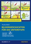 Cover: Bildergeschichten f&uuml;r die Unterstufe + CD-Rom (K&ouml;nigs Kopiervorlagen). - Bange, C