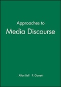 Cover: Approaches to Media Discourse - Wiley
