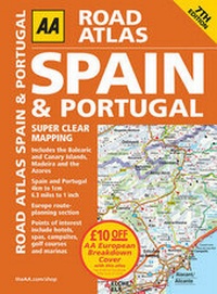 Abbildung von: AA Road Atlas Spain and Portugal - Automobile Association