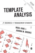 Cover: Template Analysis for Business and Management Students - SAGE Publications Ltd
