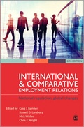 Cover: International and Comparative Employment Relations - SAGE Publications Ltd