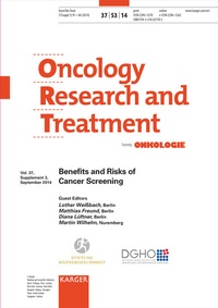 Enlarge image Cover: Benefits and Risks of Cancer Screening - S. Karger