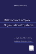 Cover: Relations of Complex Organizational Systems - Springer Gabler