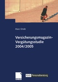 Cover: Versicherungsmagazin-Verg&uuml;tungsstudie 2004/2005 - Springer Gabler