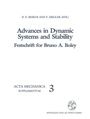 Cover: Advances in Dynamic Systems and Stability - Springer