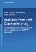 Cover: Qualit&auml;tssoftware durch Kundenorientierung - Vieweg+Teubner Verlag