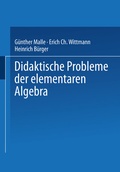 Cover: Didaktische Probleme der elementaren Algebra - Vieweg+Teubner Verlag