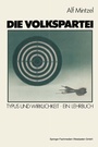Cover: Die Volkspartei - VS Verlag für Sozialwissenschaften