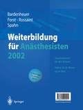 Cover: Weiterbildung f&uuml;r An&auml;sthesisten 2002 - Springer