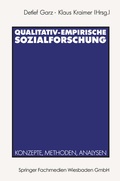 Cover: Qualitativ-empirische Sozialforschung - VS Verlag f&uuml;r Sozialwissenschaften