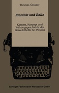 Cover: Identit&auml;t und Rolle - VS Verlag f&uuml;r Sozialwissenschaften