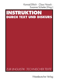 Enlarge image Cover: Instruktion durch Text und Diskurs - VS Verlag für Sozialwissenschaften