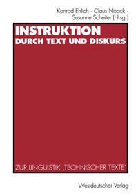 Enlarge image Cover: Instruktion durch Text und Diskurs - VS Verlag für Sozialwissenschaften