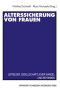 Cover: Alterssicherung von Frauen - VS Verlag f&uuml;r Sozialwissenschaften