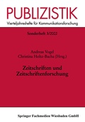 Cover: Zeitschriften und Zeitschriftenforschung - VS Verlag f&uuml;r Sozialwissenschaften