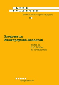 Enlarge image Cover: Progress in Neuropeptide Research - Birkhäuser
