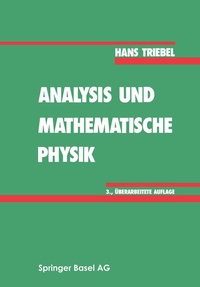 Enlarge image Cover: Analysis und mathematische Physik - Birkhäuser
